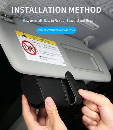 Custom for Cars Sunglasses Holder, Car Sunglasses Organizer Visor Accessories Adsorption Glasses Organizer, Specially